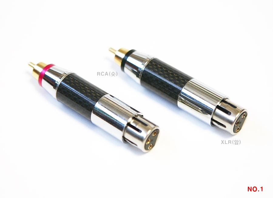 RCA↔XLR 젠더