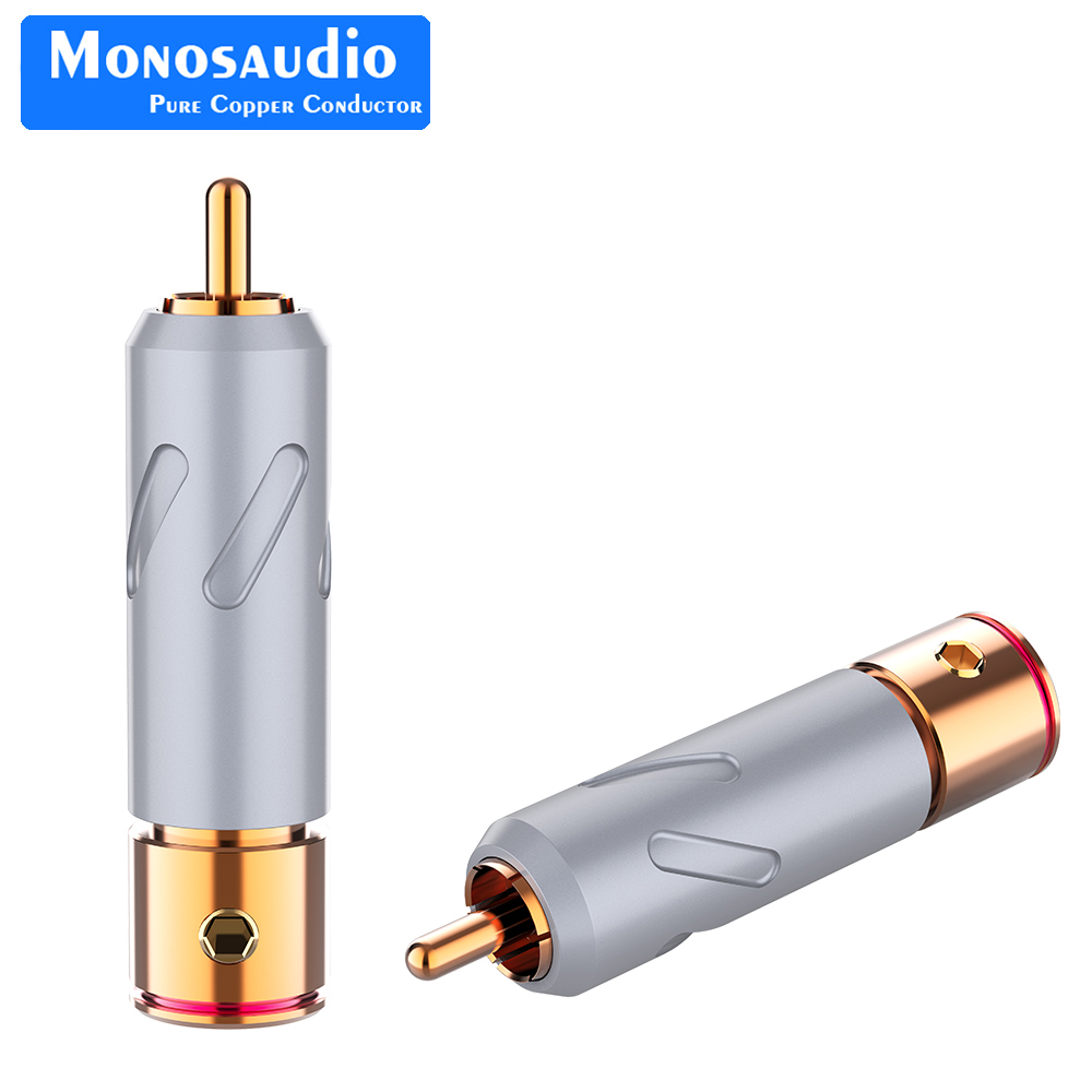 Monosaudio 99.996% RCA 단자