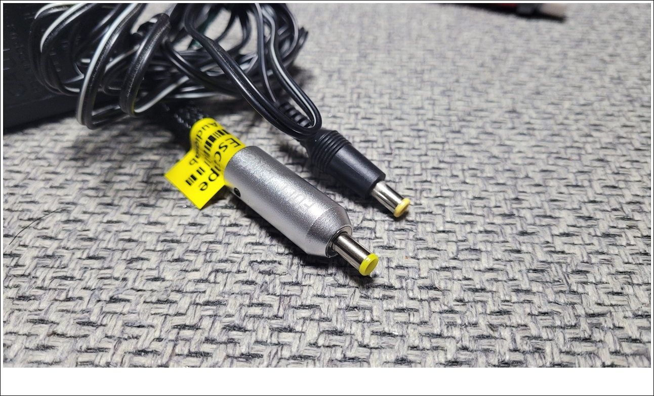 (DC) GX16→ 5.0*3.0mm 번들탈출 DC케이블