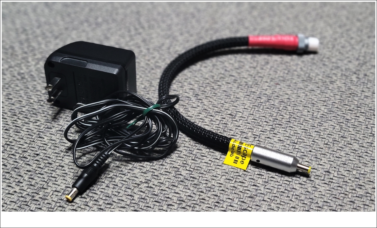 (DC) GX16→ 5.0*3.0mm 번들탈출 DC케이블