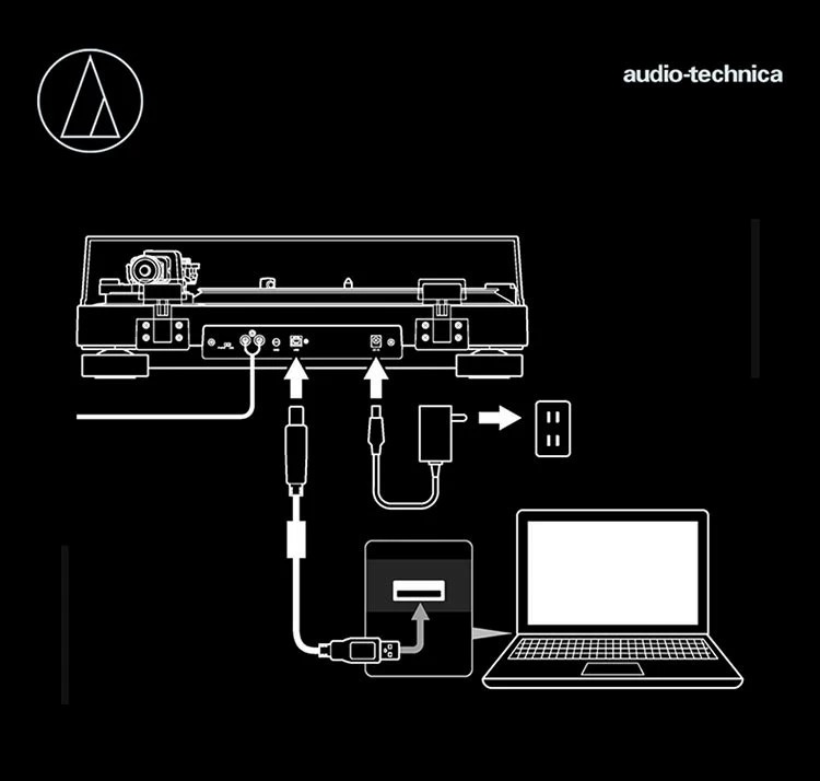 (DC) 오디오테크니카 AT-LP120X USB DC케이블