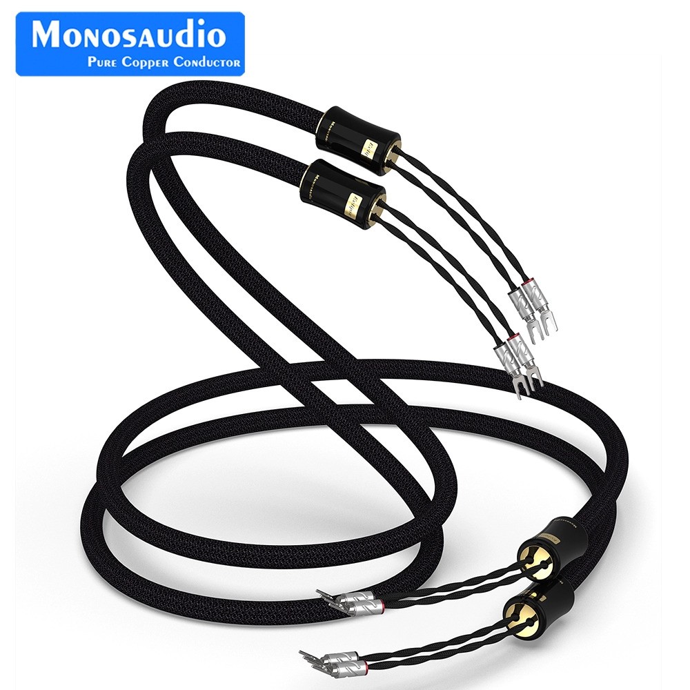 (스피커케이블) Monosaudio 99.998% 순은 케이블