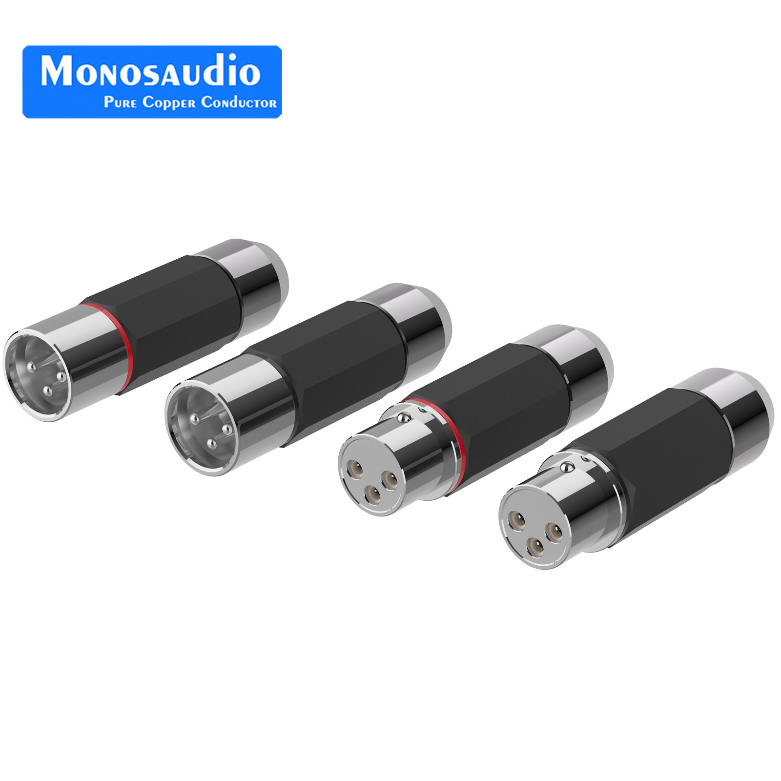 (XLR단자) Monosaudio 조임식 로듐단자 - Hi-end