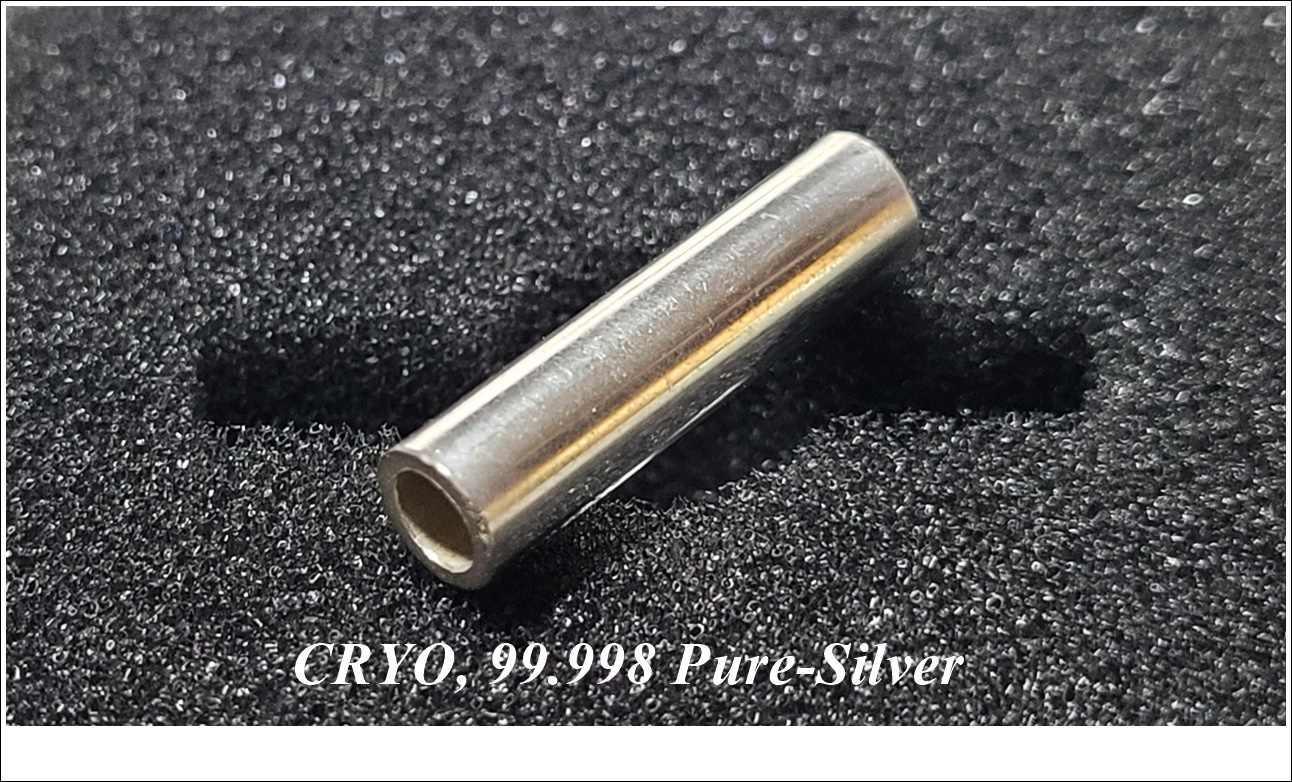 (터미널) 극저온 Cryo -196, 99.998% 순은 퓨즈대용 신버젼