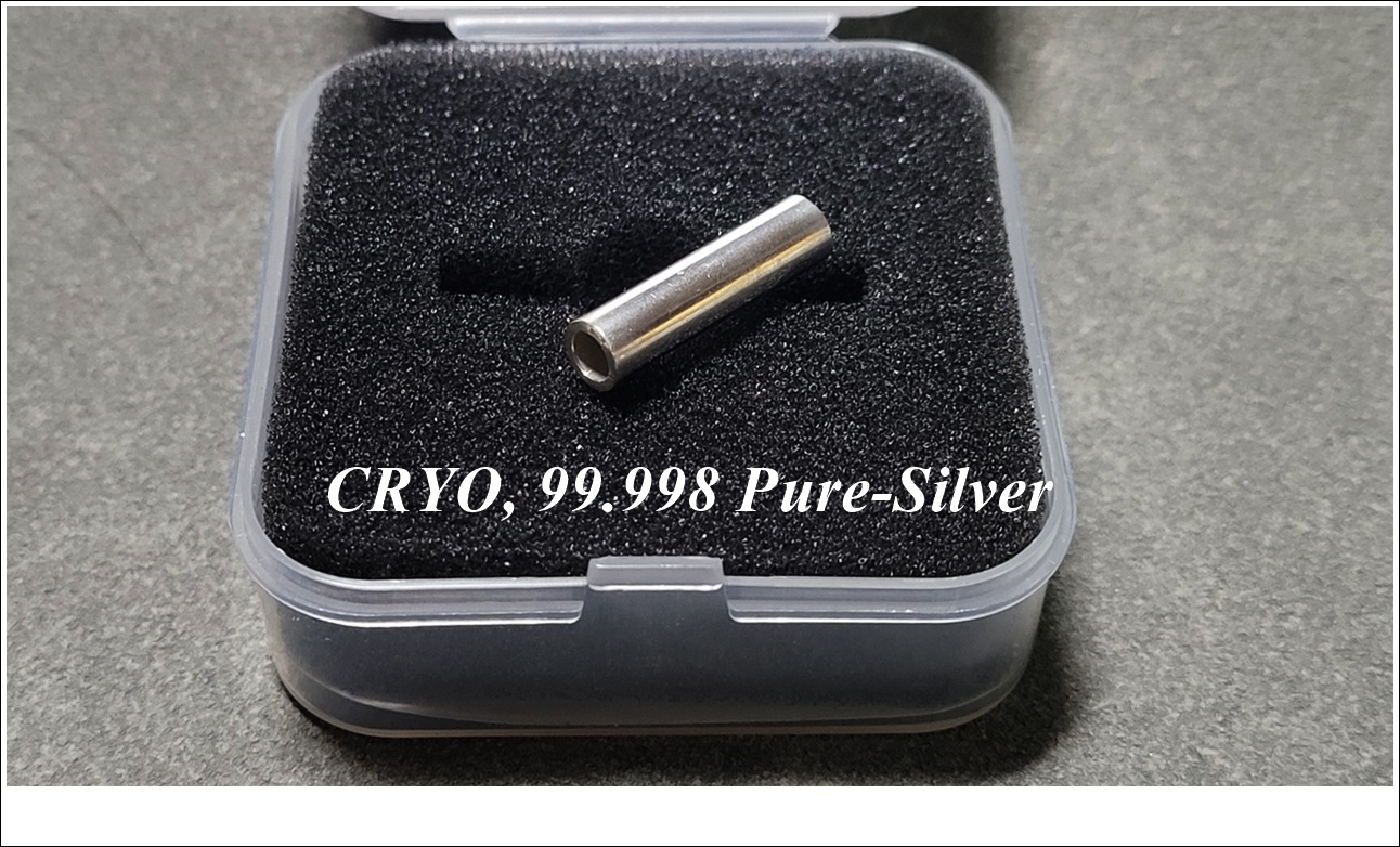 (터미널) 극저온 Cryo -196, 99.998% 순은 퓨즈대용 신버젼