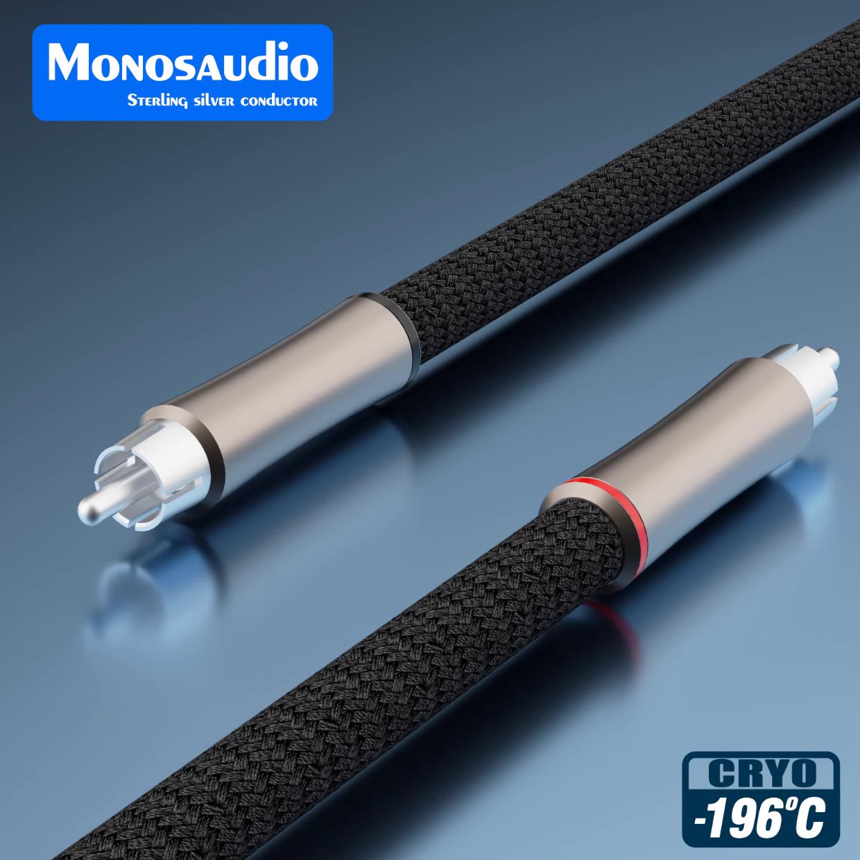 (RCA) Monosaudio 극저온 순은 RCA 단자