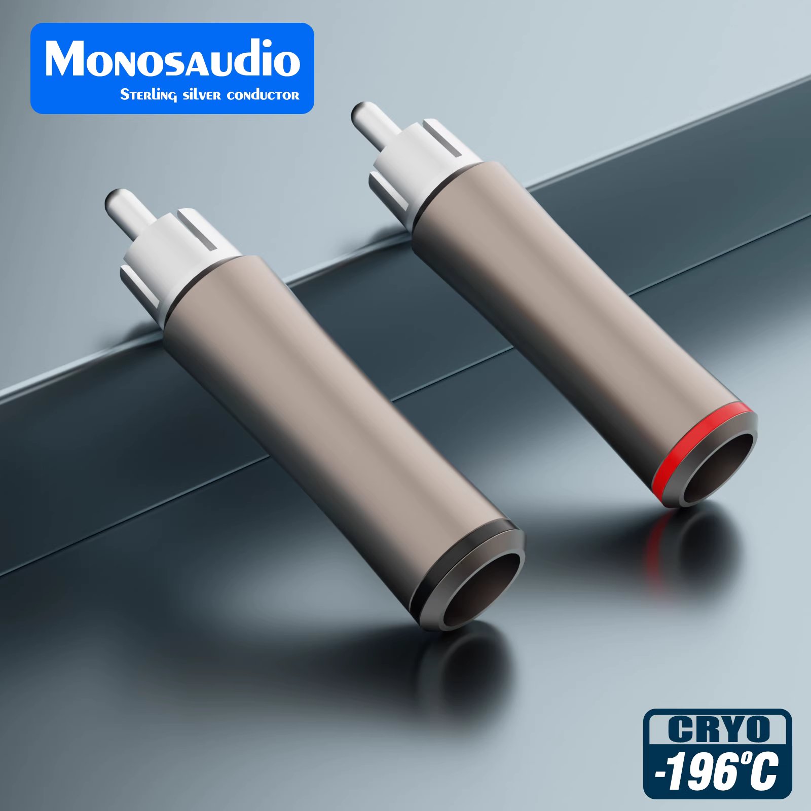 (RCA) Monosaudio 극저온 순은 RCA 단자