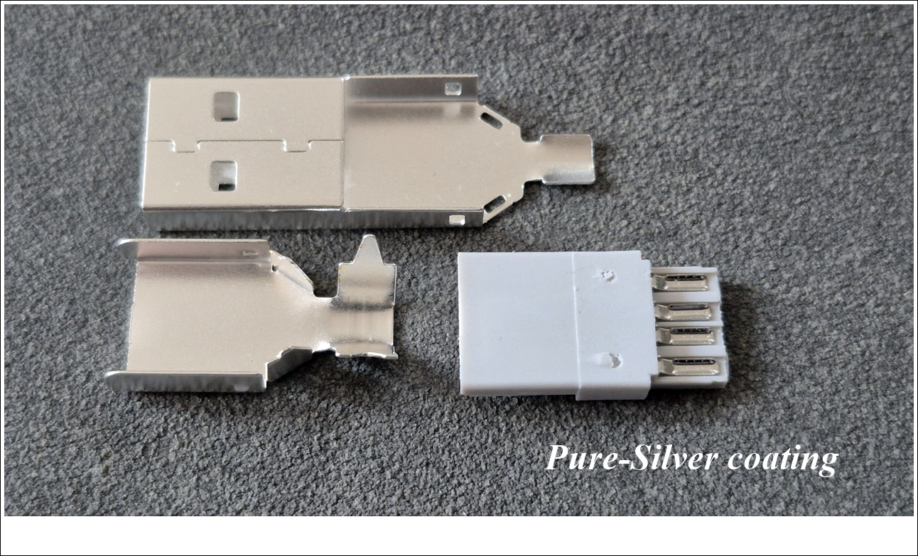 (★USB) 은도금 USB 단자 A/B