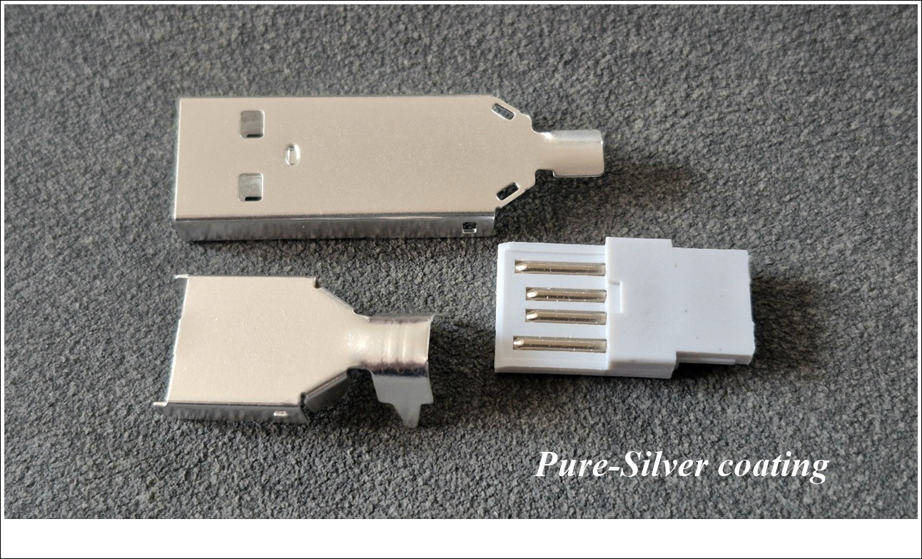 (★USB) 은도금 USB 단자 A/B
