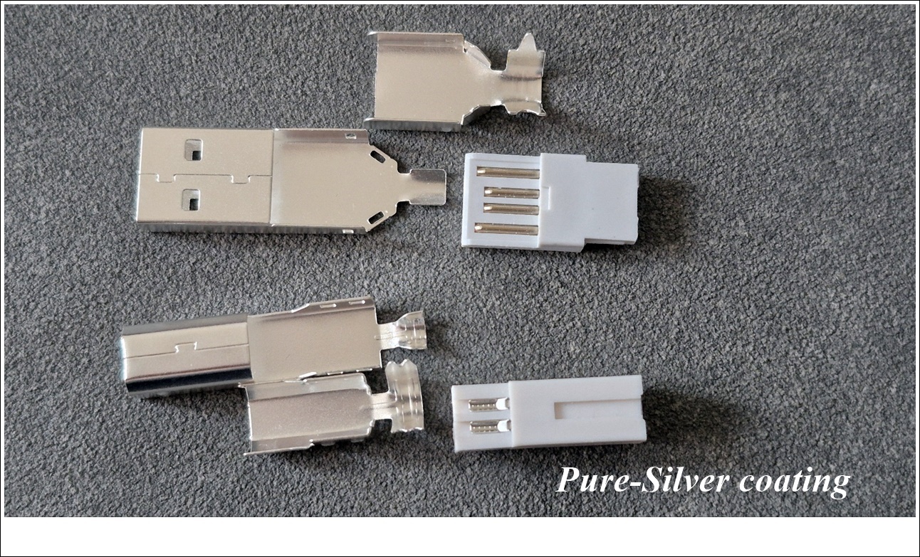(★USB) 은도금 USB 단자 A/B