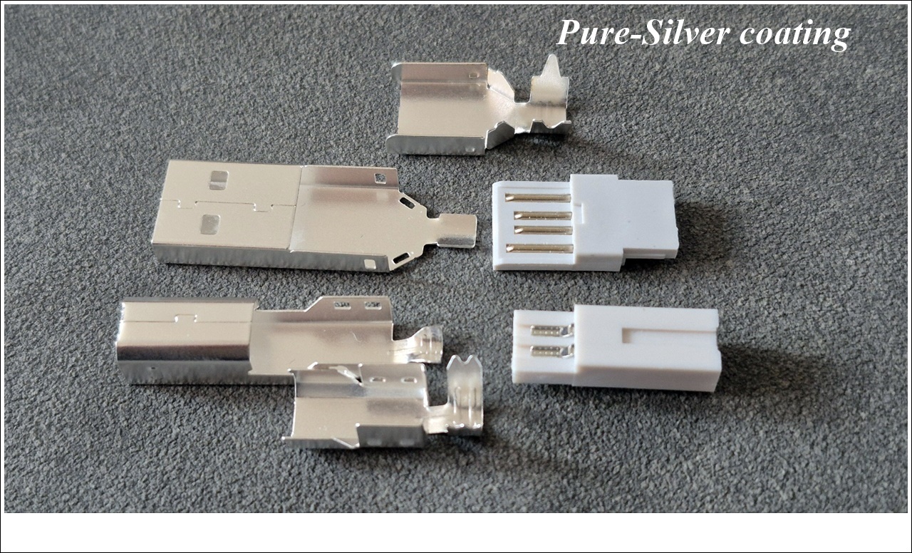 (★USB) 은도금 USB 단자 A/B