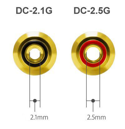 Monosaudio 24K 금도금 상급 DC단자 2.1/2.5mm